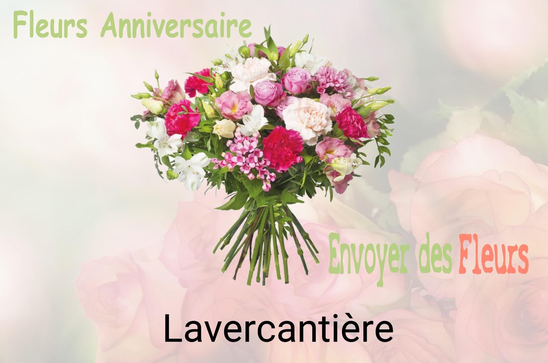 Bouquet de fleurs d’anniversaire livré à Lavercantière